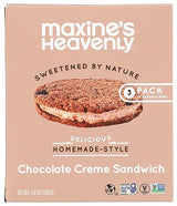 Maxines Heavenly Cookies Chocolate Creme Sandwich Cookie, 4.6 OZ