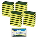 CELOX 24 Pack Dish Sponge for Kitchen, Dual Sided Scrub Sponge Heavy Duty, Non-Scratch Sponges Perfect for Kitchen Dishwashing and Household Cleaning