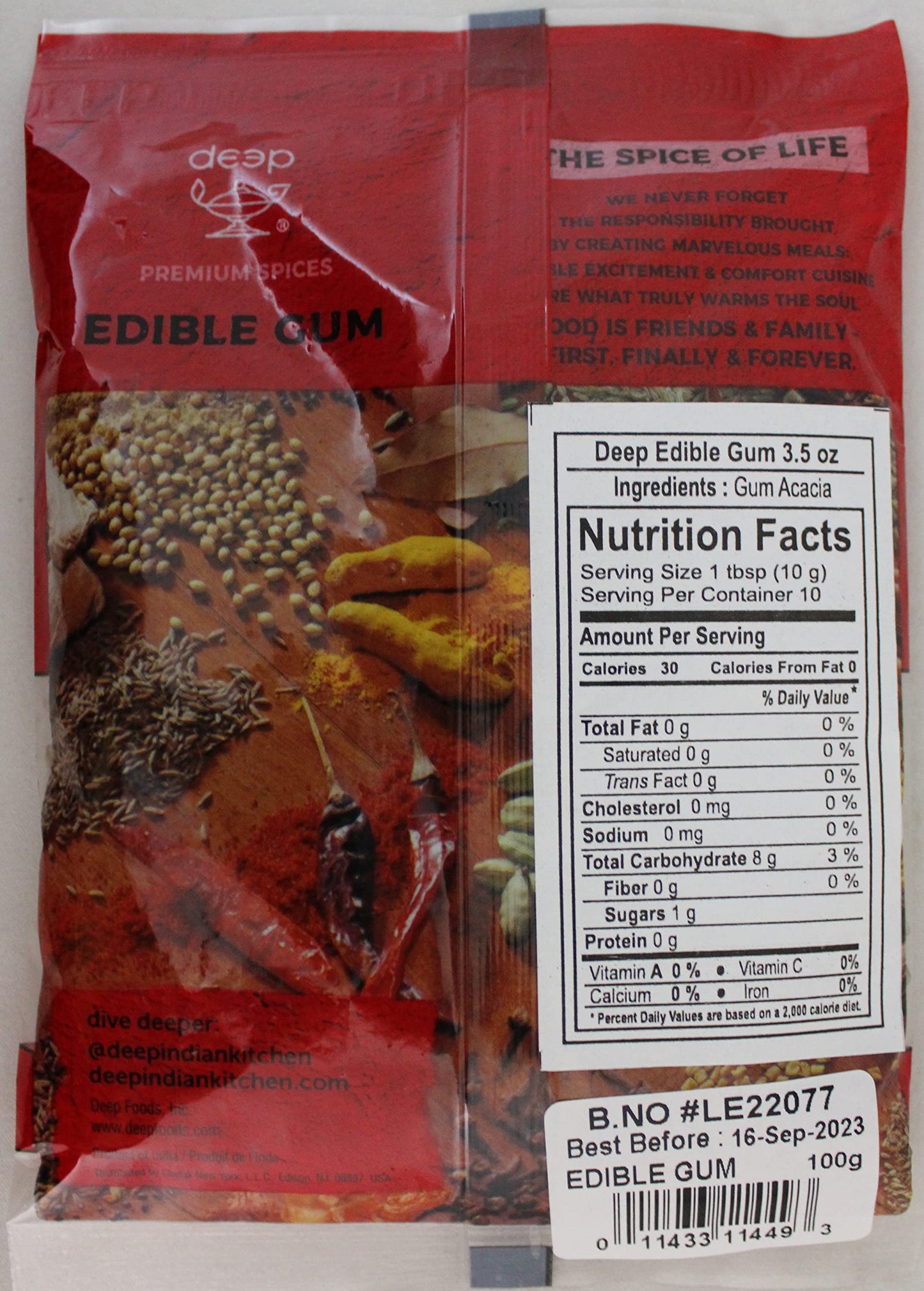 Edible Gum 3.5oz