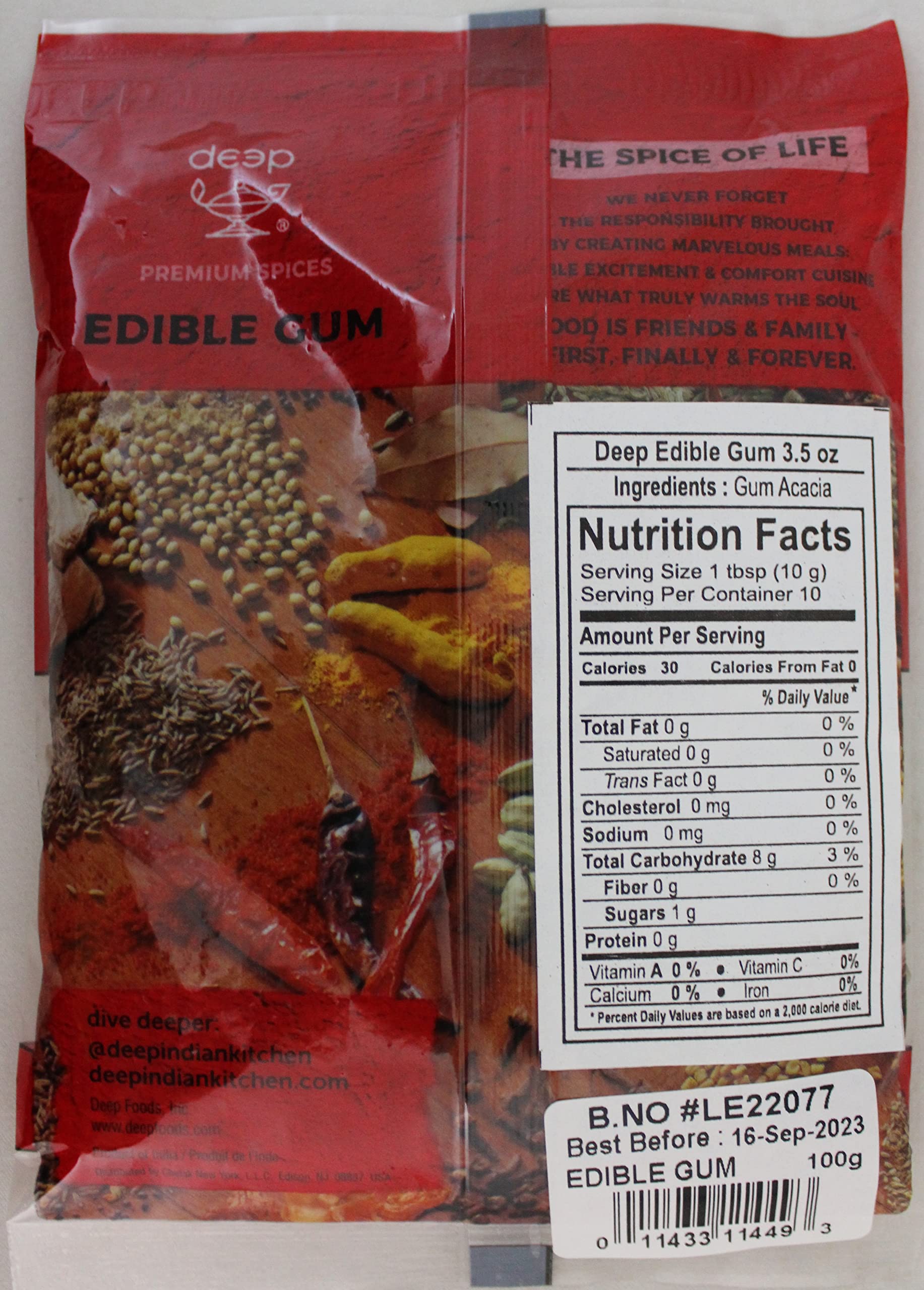 Edible Gum 3.5oz