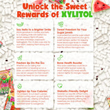 Bubblegum Kids Theo’s Wacky Watermelon Sugar Free Gum | Watermelon Flavor, Sugarless Gum with Xylitol | Vegan, Low Calorie Candy for Kids & Adults |
