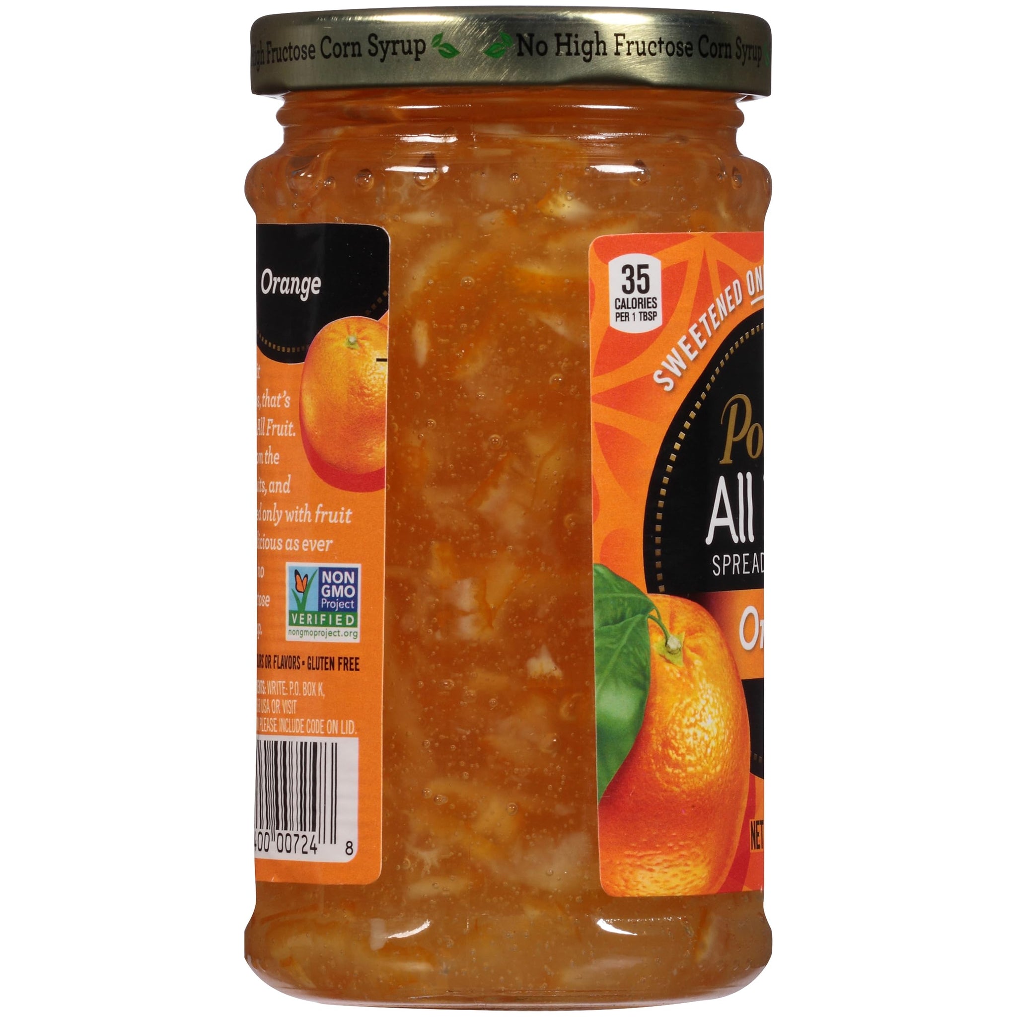 Polaner All Fruit Spreadable Fruit, Orange, 10 Ounce