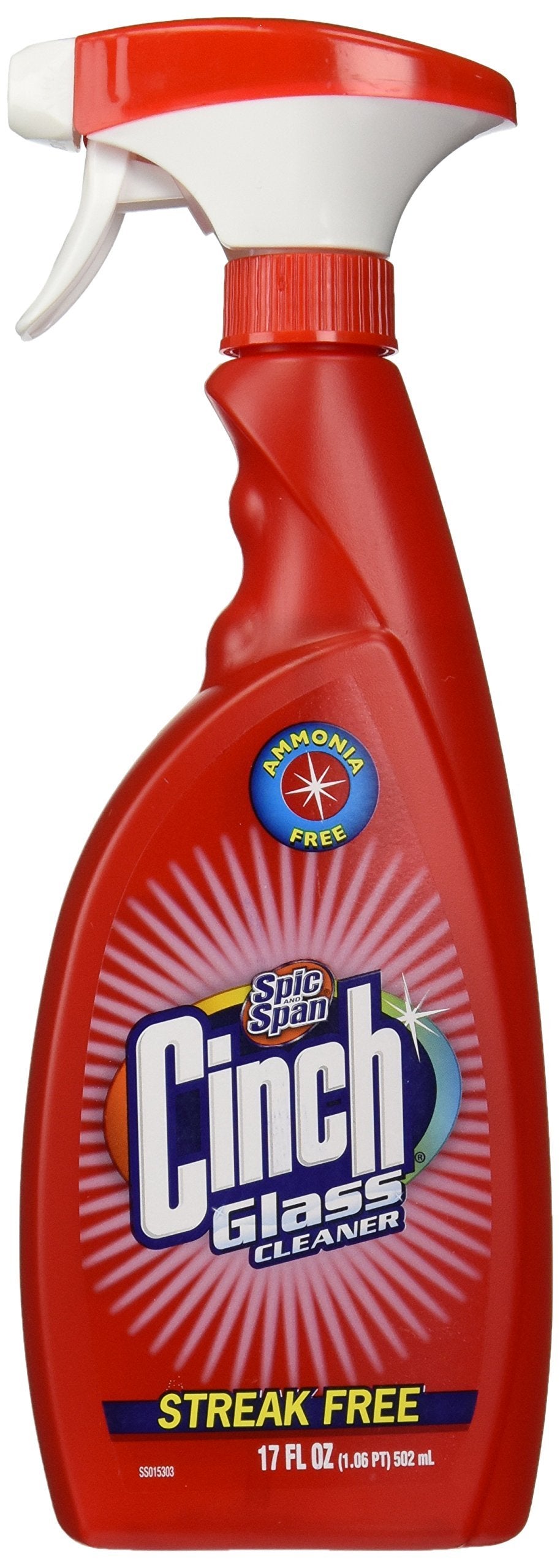 Spic and Span Cinch Glass Cleaner oz., Original, 17 Fl Oz