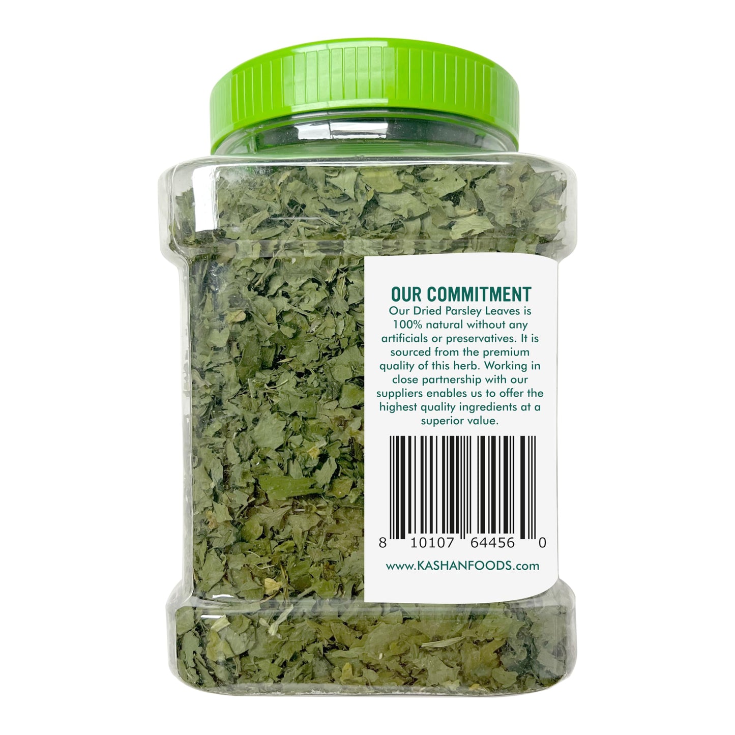 Kashan Dried Parsley Flakes, Perejil, Great for Cooking & Food Flavoring, Middle Eastern Cuisine and Aromatic Seasoning, Vegetarian 3oz (85g)