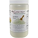 Essential Depot Xanthan Gum 20 oz. Powder USP FCC Food Grade - Gluten Free Cooking - Safety Sealed HDPE Container with Resealable Cap