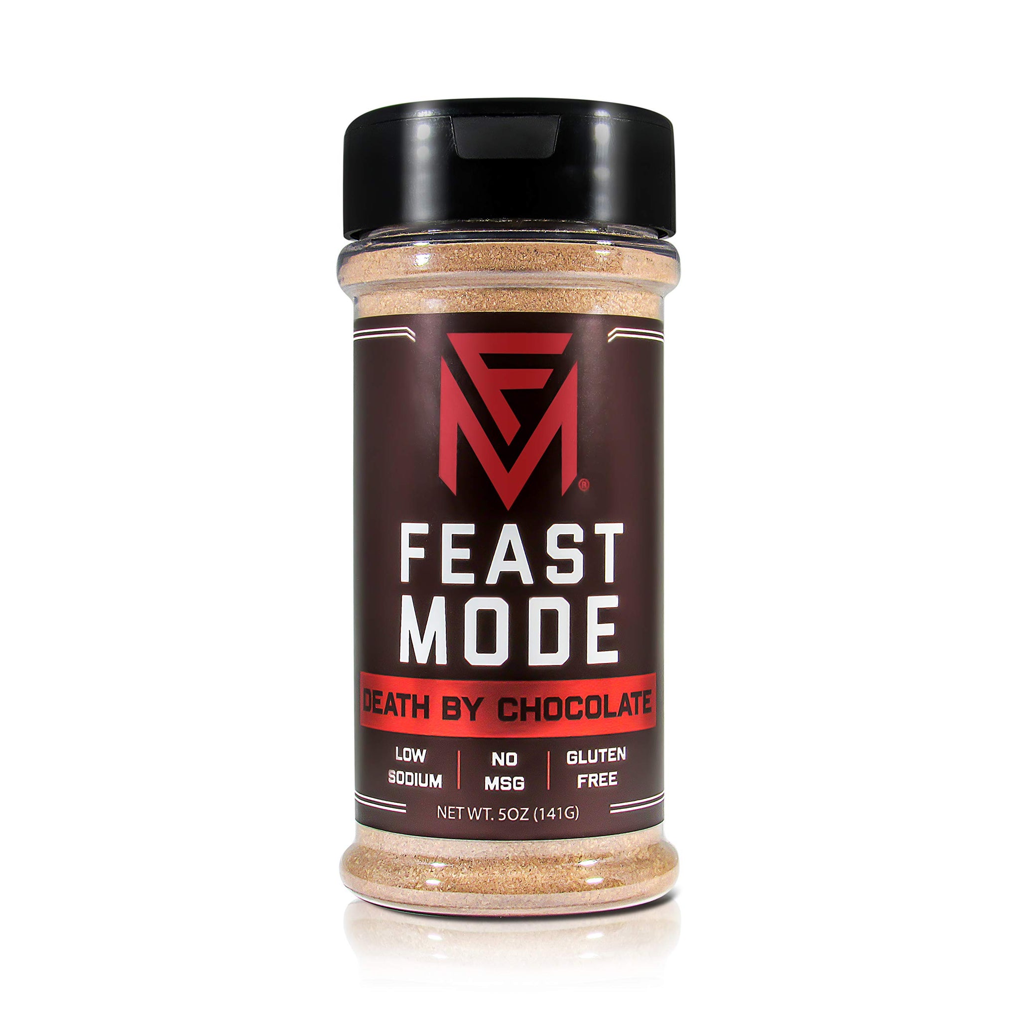 NEW! Death By Chocolate - Feast Mode Flavors - Low Sodium, No MSG, Gluten Free, All Natural, Meal Prep Seasoning, Cocoa, Cocoa Butter, Honey, Sweet