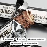 Barebells Protein Bars Cookies & Cream - 12 Count, 20g High Protein Treats - Chocolate Nutrition Bar with 1g Total Sugars - On-The-Go Breakfast or