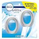 Febreze Bathroom Air Freshener, Odor-Fighting, Plug In Alternative, Air Fresheners for Home and Bathroom and Kitchen, Closet Air Fresheners, Linen