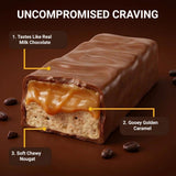 Dairy Free Chocolate Candy Bar with Caramel & Nougat - Vegan, Gluten Free, Kosher Parve - Tastes Like Milk Chocolate - Choco Munch Snack Bars (1)