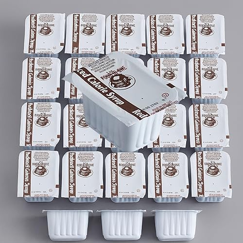 Sugar Free Pancake Syrup Cups - 30 Pack (1 oz Each) | Low Calorie Breakfast Syrup, Maple, Single Serve Portion Control for Pancakes, Waffles, French