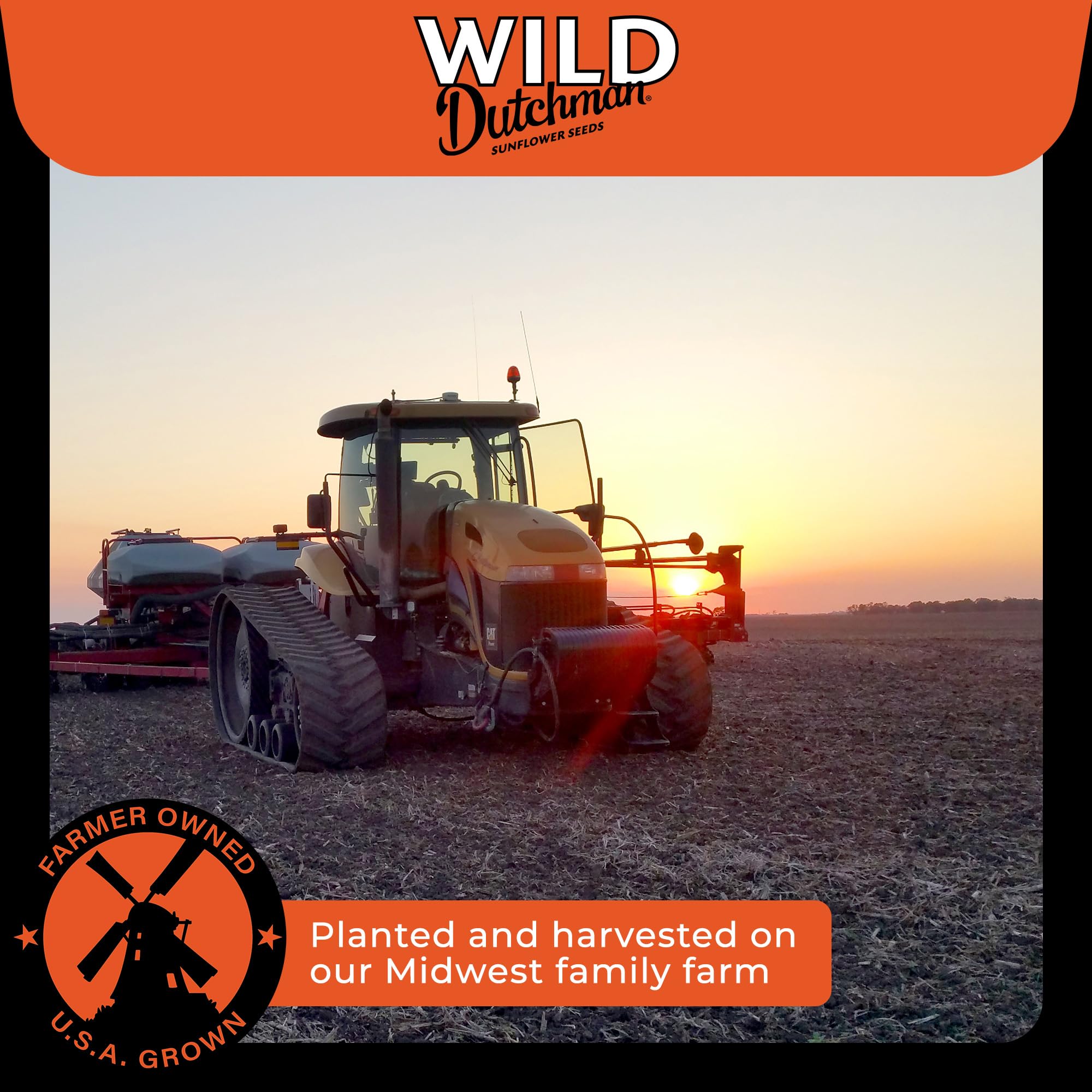 Wild Dutchman Roasted Sunflower Seeds in a Resealable Bag for Ultimate Freshness and an Easy Pour, 5 Flavor Variety Snack Pack, 5.5 oz (Pack of 5)