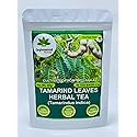 Organic Tamarind Leaves Herbal Tea (Tamarindus indica) - 40 Tea Bags (1.5g Each) - Pure & Natural, Caffeine-Free Infusion for a Refreshing Experience
