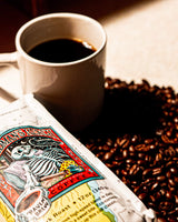 Raven’s Brew Coffee Bold Organic Coffee Dark Roast Whole Bean - Deadman's Reach 12oz
