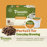 Panera Bread Light Roast Coffee Pods, 100% Arabica Coffee Keurig Compatible Cups,, Breakfast Blend Single Serve Pods, Smooth & Balanced, Kosher