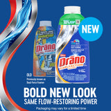 Drano EarlyAction Foamer, Drain Clog Remover & Cleaner, Unclogs Hair, Grease, Soap & Slow Drains, Removes Sources of Odor, Safe for Septic, Pipes