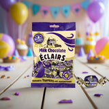 Walkers Nonsuch Milk Chocolate Eclairs 5.29 oz (Pack of 2) - Traditional British Chewy Butter Toffee Candy, Classic English Creamy Toffee Sweets