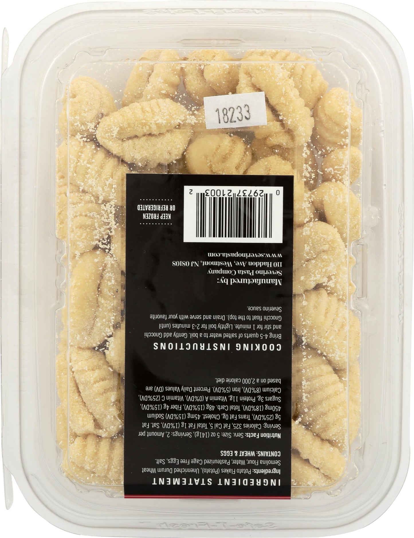 SEVERINO Potato Gnocchi, 10 OZ
