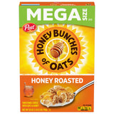 Honey Bunches of Oats Honey Roasted, Heart Healthy, Low Fat, made with Whole Grain Cereal, 28 Ounce