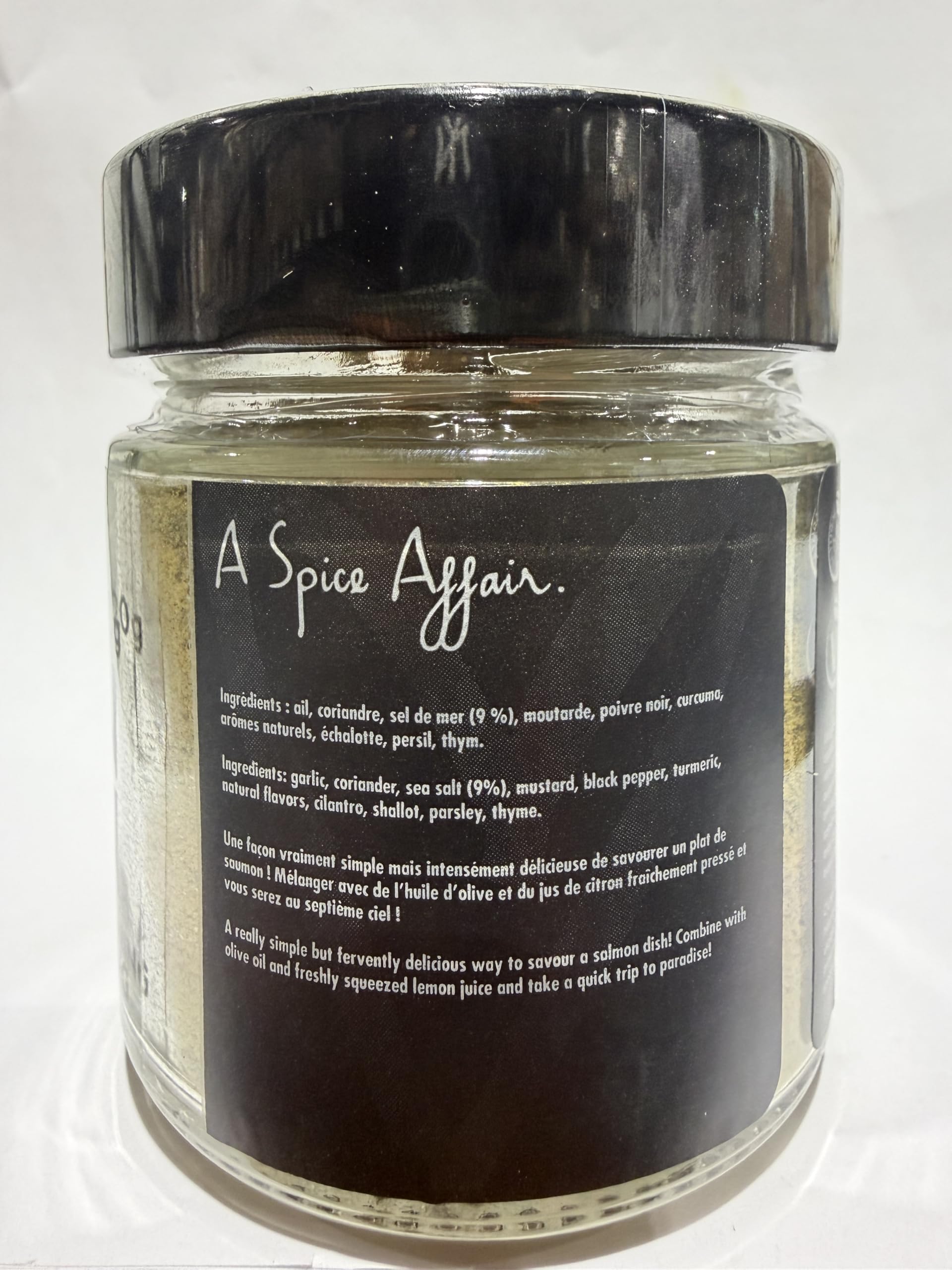 A Spice Affair’s Salmon Seasoning | Savoury, Fresh & Citrus-Herb Blend for Fish & Seafood | All-Natural, Non-GMO, Filler-Free | Perfect for Salmon