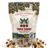 Cherry Republic Triple Cherry Granola, 1 lb Bag, Mix of Cherries, Blueberries, Strawberries, Oats, Almonds and Honey, Gourmet Snack, Healthy Granola