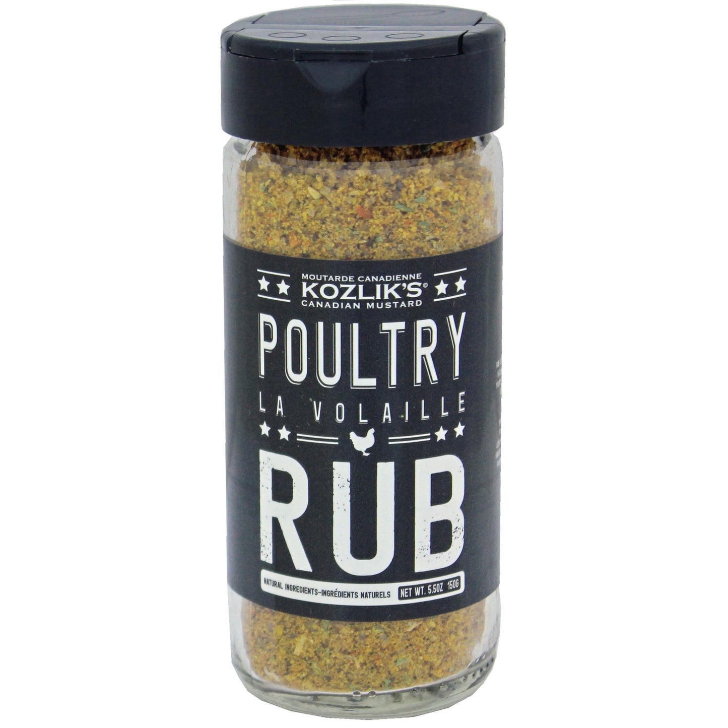 Kozlik's Poultry Rub, 5.5 oz (150 gm), Pack of 3