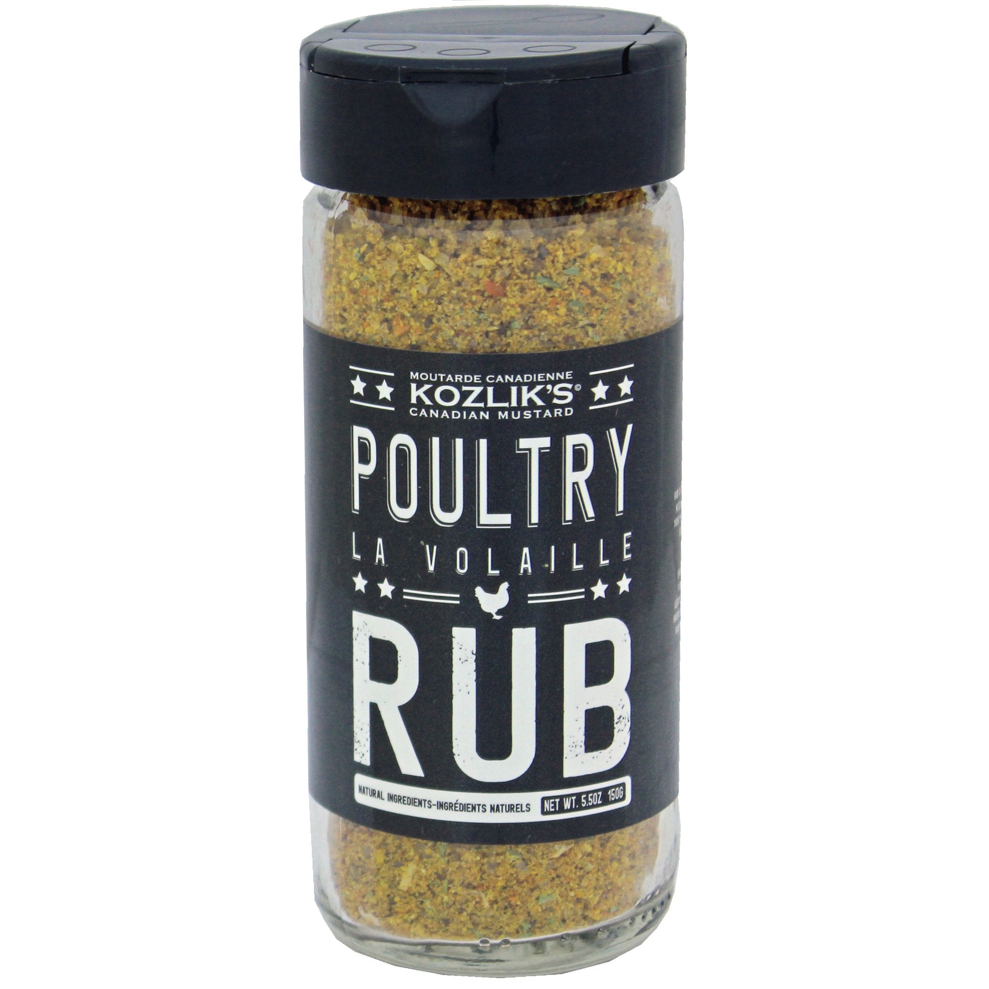 Kozlik's Poultry Rub, 5.5 oz (150 gm), Pack of 3