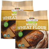 War Eagle Mill Organic Whole Wheat Flour, 48 oz Bag (Pack of 2)