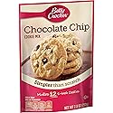 Betty Crocker Chocolate Chip Cookie Mix, Makes (12) 2-inch Cookies, 7.5 oz.