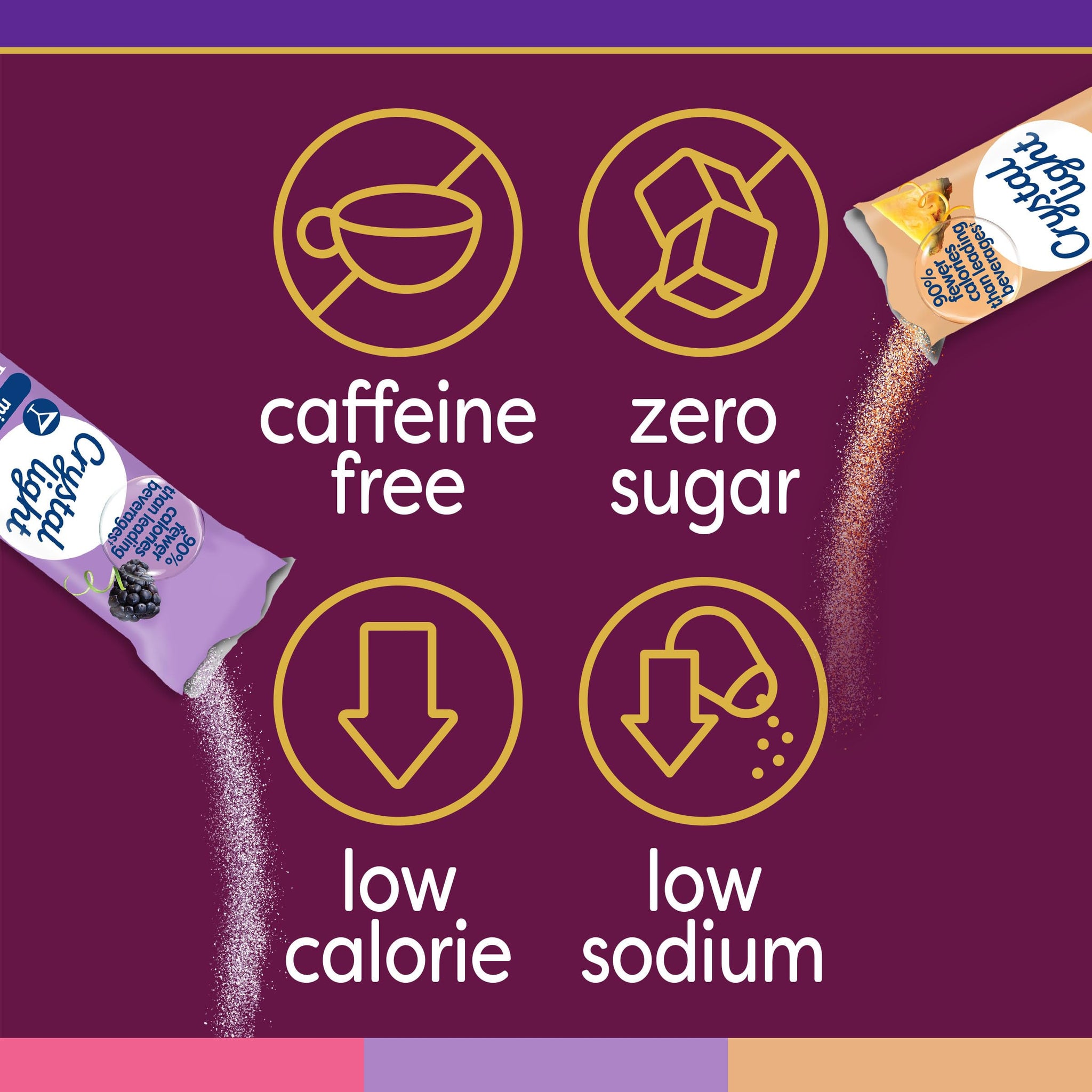 Crystal Light Mixology Drink Mix Variety Pack, 9 Packets, for Convenient On-the-Go Flavorful Hydration, Artificially Flavored Watermelon Margarita