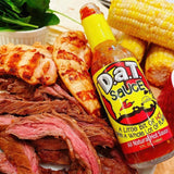 D.a.T. SaUcE, The True Louisiana Original, Gluten Free, No MSG, No Preservatives, All Natural, Modern Mild Cajun Spices & Flavors, 5 oz (3 Pack)