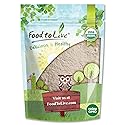 Food to Live Organic Spelt Flour, 6 Pounds - Whole Grain, Non-GMO, Kosher, Vegan, Bulk, Great for Baking Bread, Product of the USA