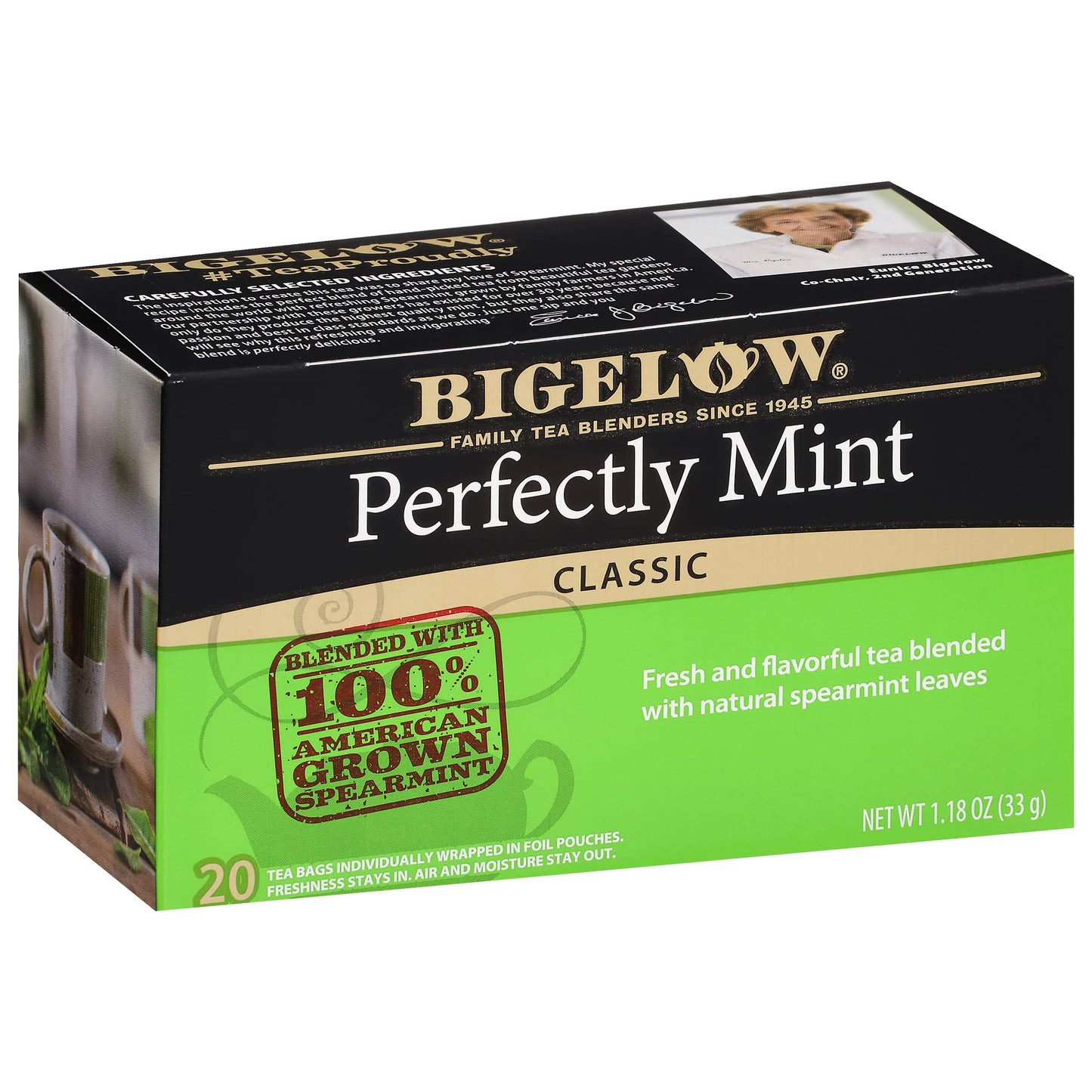 Bigelow Tea - Tea Perfectly Mint - Case of 6-20 BAG