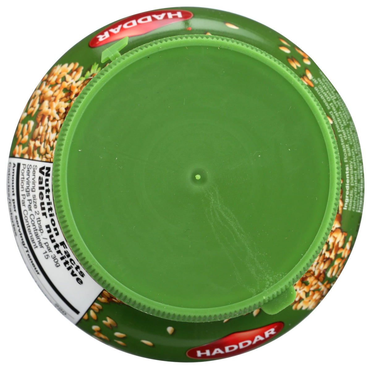 Haddar Seasoned Tahini by Barake, 15.9 Oz Bottle