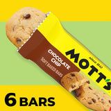 Mott's Soft Baked Bars, Chocolate Chip, Made with Applesauce, 6 Ct, 5.76 oz