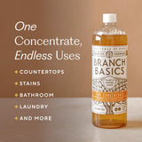 Branch Basics Concentrate (33.8 oz) + Oxygen Boost (4 lbs) | Multi-Surface All Purpose Cleaner Concentrate + Natural Stain Remover, Grout Cleaner |