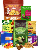 Kosher for Passover Sweets & Treats Gift Box | Mishloach Manot | The Ultimate Passover Variety Pack | Chocolates, Cookies, Macaroons, Tea and more! |