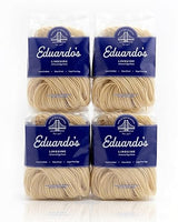 Eduardo's Pasta Co. Linguine Pasta, Hand-Laminated Egg Pasta, Ambient Temperature Slow Dried, Artisan San Francisco Pasta Since 1977, 12oz (4-Pack)