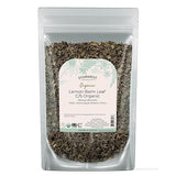 Starwest Botanicals Organic Lemon Balm Leaves - Dried Herb for Tea, Loose Leaf Natural Herb, Cut & Sifted Lemon Balm, Certified Kosher, Non-GMO - 4 oz