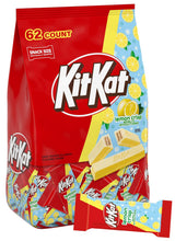 KIT KAT Lemon Crisp Wafer Candy, Snack Size Individually Wrapped Bars, Refreshing Lemon Flavored Creme with Crispy Wafers, Bulk Candy Bag, Approx. 62