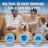 Bioclean Pet Carpet Cleaner & Deodorizer - Eliminates Pet Urine Smell, Stain & Odor Remover, No Residue, Made in USA - 16oz