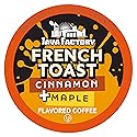 Java Factory Coffee Pods Cinnamon and Maple Flavored Coffee for Keurig K Cup Brewers, French Toast, 40 Count