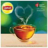 Lipton Tea Bags For A Naturally Smooth Taste Black Tea Can Help Support a Healthy Heart 4 oz 50 Count