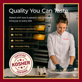 Chocolate Rugelach | Dairy-Free, Nut-Free, OU Kosher-Certified Mini Croissants | Breakfast Pastry | Coffee and Tea Snack | Bakery Fresh Pastries - 14