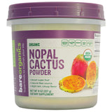 BareOrganics Nopal Cactus Powder - Organic Prickly Pear Cactus, Vegan, Non-GMO, Gluten-Free Superfood - Energy, Digestion & Immunity Support, 8 Oz