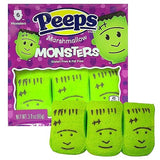 Peeps Marshmallow Monsters, Gluten Free & Fat Free, 6 count (Pack of 4)