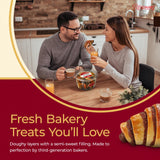 Chocolate Rugelach | Dairy-Free, Nut-Free, OU Kosher-Certified Mini Croissants | Breakfast Pastry | Coffee and Tea Snack | Bakery Fresh Pastries - 14