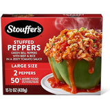Stouffer's Stuffed Peppers, Large Size, Frozen Stuffed Peppers, Easy Single Frozen Meals