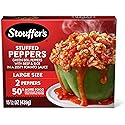 Stouffer's Stuffed Peppers, Large Size, Frozen Stuffed Peppers, Easy Single Frozen Meals