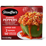 Stouffer's Stuffed Peppers, Large Size, Frozen Stuffed Peppers, Easy Single Frozen Meals