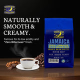 Dancing Moon 100% Pure Jamaica Blue Mountain® WHOLE BEAN Coffee - 8 oz Medium Roast